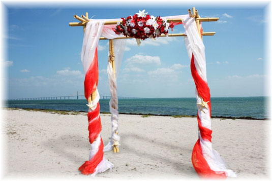Seaside Beach Wedding in Sarasota Florida